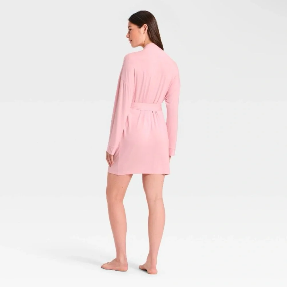 Auden Women's Cloud Knit Robe - Picture 2 of 6